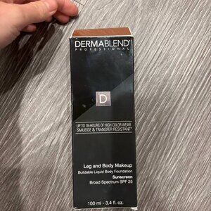 New Dermablend Leg and Body Makeup, with SPF 25. Skin Perfecting Body 100 ml